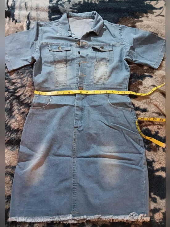 The Unbranded Brand Dresses & Skirts - Denim Distressed Dress (NWOT)
